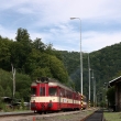Hrubá Voda je obratovou stanicí pro osobáky z Olomouce, na kterých se ještě v létě 2010 objevovaly hydry, zde 851 021.